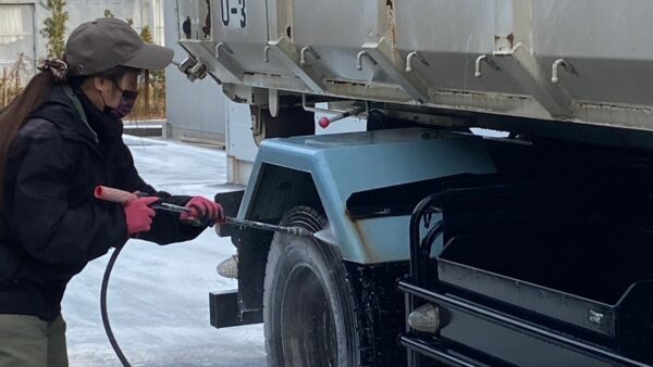 2025.1.23 幡野ファーム、防疫対策